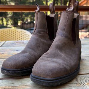 Blundstone Men’s Dress Chelsea Boots #1306 Rustic Brown
